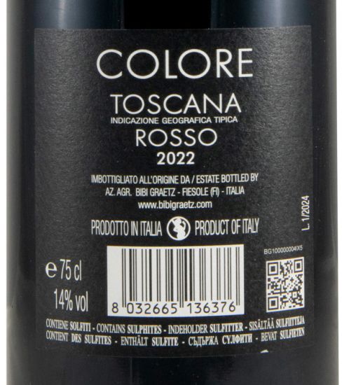 2022 Bibi Graetz Colore red