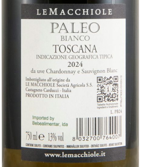 2024 Le Macchiole Paleo branco
