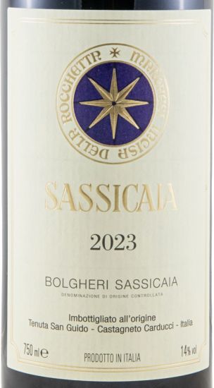 2023 Tenuta San Guido Sassicaia Bolgheri tinto