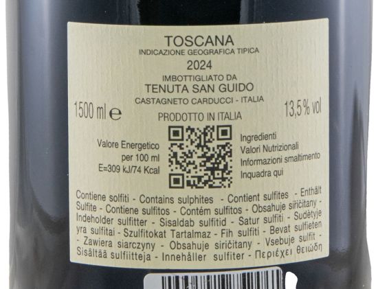 2024 Tenuta San Guido Le Difese Toscana tinto 1,5L