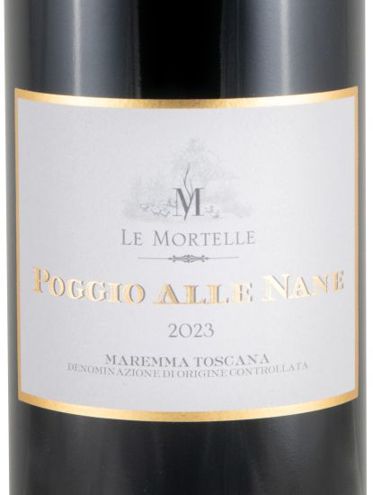 2023 Le Mortelle Poggio Alle Nane Maremma Toscana tinto