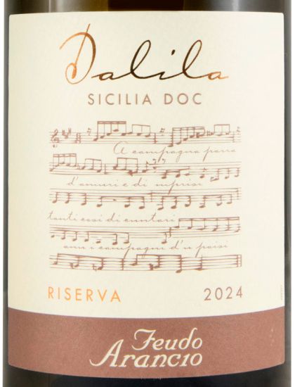 2024 Feudo Arancio Dalila Riserva branco
