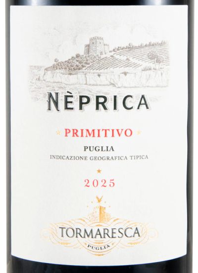 2025 Tormaresca Nèprica Primitivo tinto