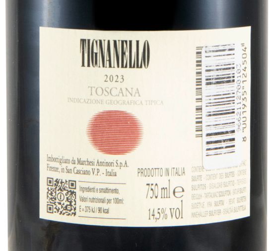 2023 Tignanello tinto
