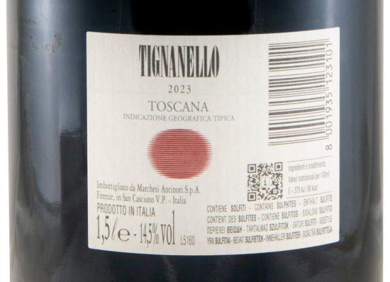 2023 Tignanello red 1.5L