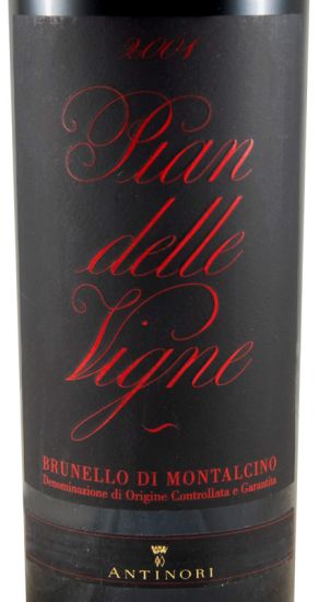 2001 Pian delle Vigne Brunello di Montalcino tinto