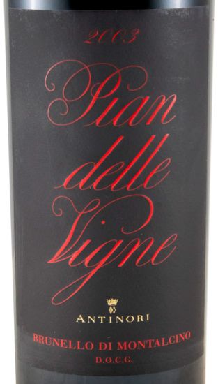 2003 Pian delle Vigne Brunello di Montalcino tinto