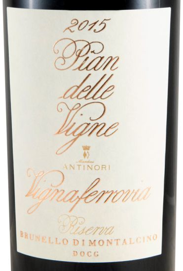 2015 Pian delle Vigne Vignaferrovia Riserva Brunello di Montalcino tinto