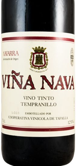 Viña Nava Tempranillo Navarra tinto