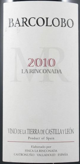 2010 Barcolobo la Rinconada tinto 1,5L