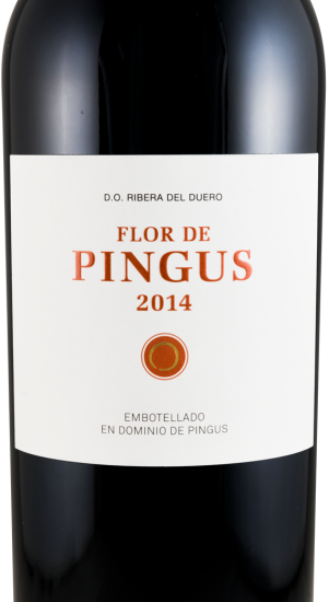 2014 Flor de Pingus Ribera del Duero red