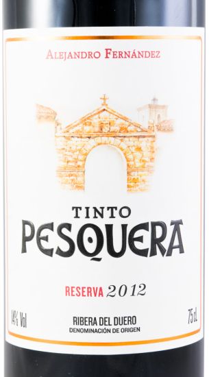 2012 Pesquera Reserva Ribera del Duero red