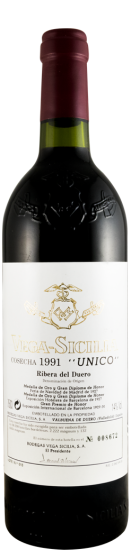 1991 Vega-Sicilia Unico Ribera del Duero tinto