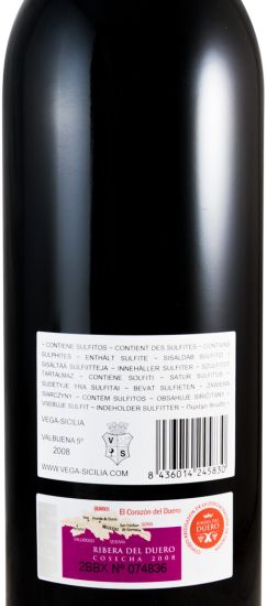 2008 Vega-Sicilia Valbuena 5º Ribera del Duero tinto