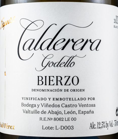 2013 Raúl Pérez Calderera Bierzo white