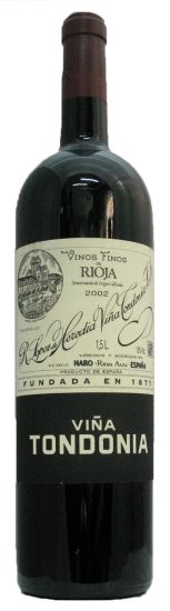 2002 López de Heredia Viña Tondonia Reserva tinto 1,5L