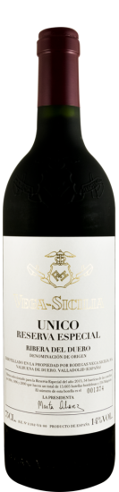 2015 Vega-Sicilia Unico Reserva Especial Ribera del Duero tinto
