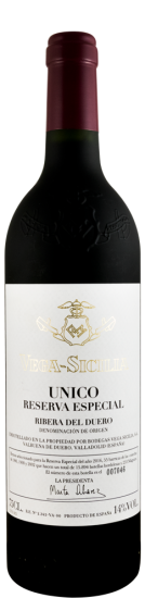 2016 Vega-Sicilia Unico Reserva Especial Ribera del Duero tinto