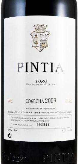 2009 Pintia Toro tinto 1,5L