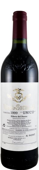 1999 Vega-Sicilia Unico Ribera del Duero tinto