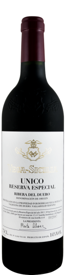2017 Vega-Sicilia Unico Reserva Especial Ribera del Duero tinto