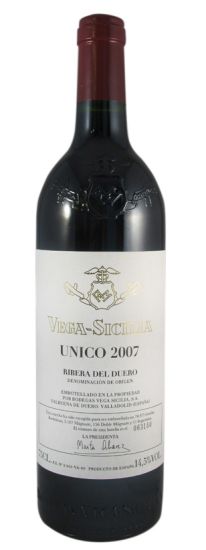 2007 Vega-Sicilia Unico Ribera del Duero tinto