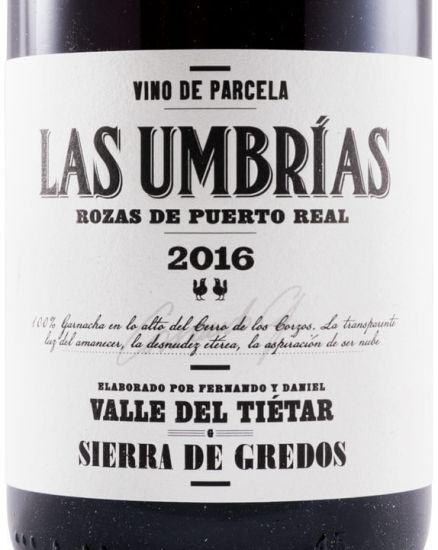 2016 Comando G Las Umbrías Vinos de Madrid tinto