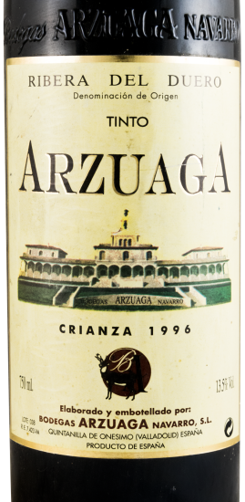 1996 Arzuaga Ribera del Duero red