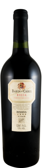 1996 Marqués de Riscal Baron de Chirel Rioja tinto