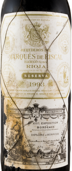 1993 Marqués de Riscal Reserva Rioja tinto