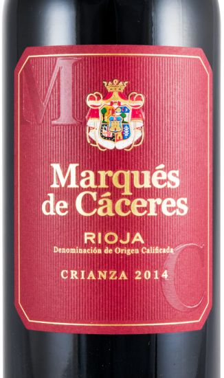 2014 Marqués de Cáceres Crianza Rioja tinto