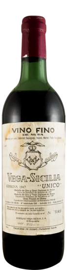 1967 Vega-Sicilia Unico Ribera del Duero red