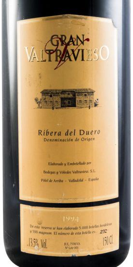 1994 Gran Valtravieso Ribera del Duero tinto 1,5L