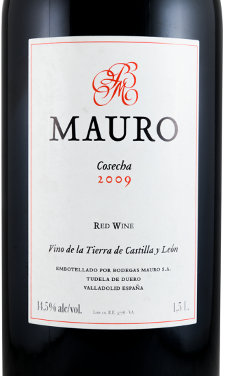 2009 Bodegas Mauro Cosecha Castilla y León tinto 1,5L