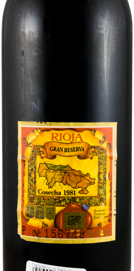 1981 Montecillo Viña Monty Gran Reserva Rioja tinto