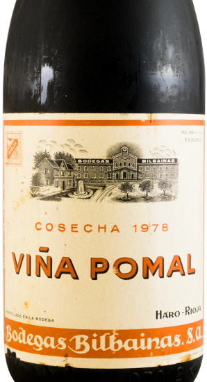 1978 Bodegas Bilbainas Viña Pomal Rioja tinto