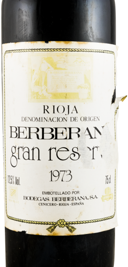 1973 Berberana Gran Reserva Rioja tinto