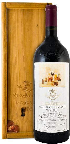 1986 Vega-Sicilia Unico Ribera del Duero tinto 1,5L