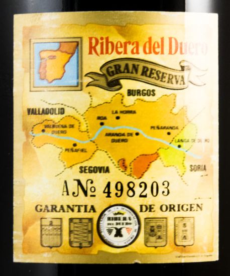 1965 Vega-Sicilia Unico Ribera del Duero red