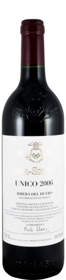 2006 Vega-Sicilia Unico Ribera del Duero red