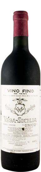 1987 Vega-Sicilia Unico Reserva Especial Ribera del Duero tinto