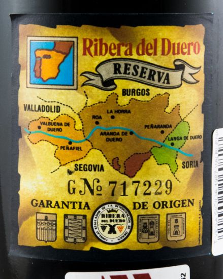 1987 Vega-Sicilia Valbuena 3º Ribera del Duero red