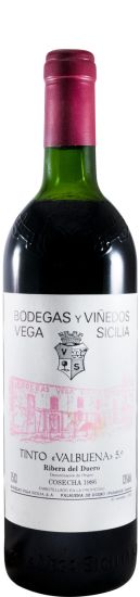 1986 Vega-Sicilia Valbuena 5º Ribera del Duero tinto