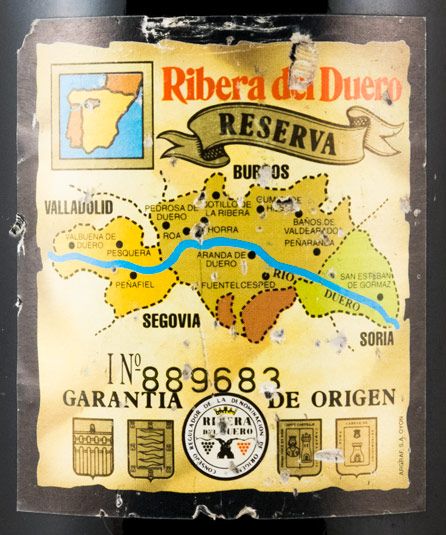 1990 Vega-Sicilia Valbuena 5º Ribera del Duero tinto
