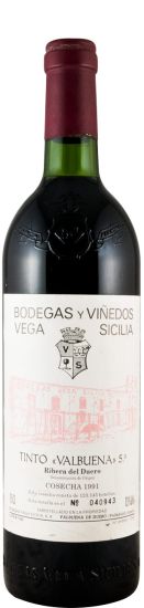 1991 Vega-Sicilia Valbuena 5º Ribera del Duero tinto