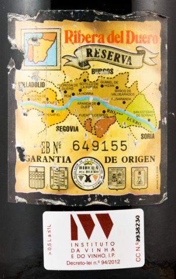 1993 Vega-Sicilia Valbuena 5º Ribera del Duero tinto