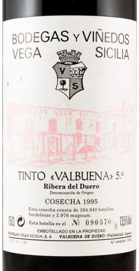 1995 Vega-Sicilia Valbuena 5º Ribera del Duero tinto