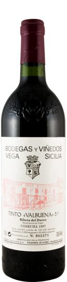 1997 Vega-Sicilia Valbuena 5º Ribera del Duero red