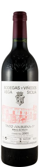 2001 Vega-Sicilia Valbuena 5º Ribera del Duero tinto