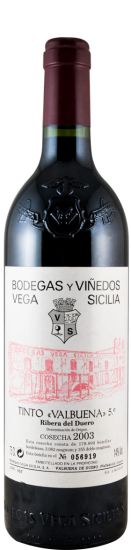 2003 Vega-Sicilia Valbuena 5º Ribera del Duero tinto